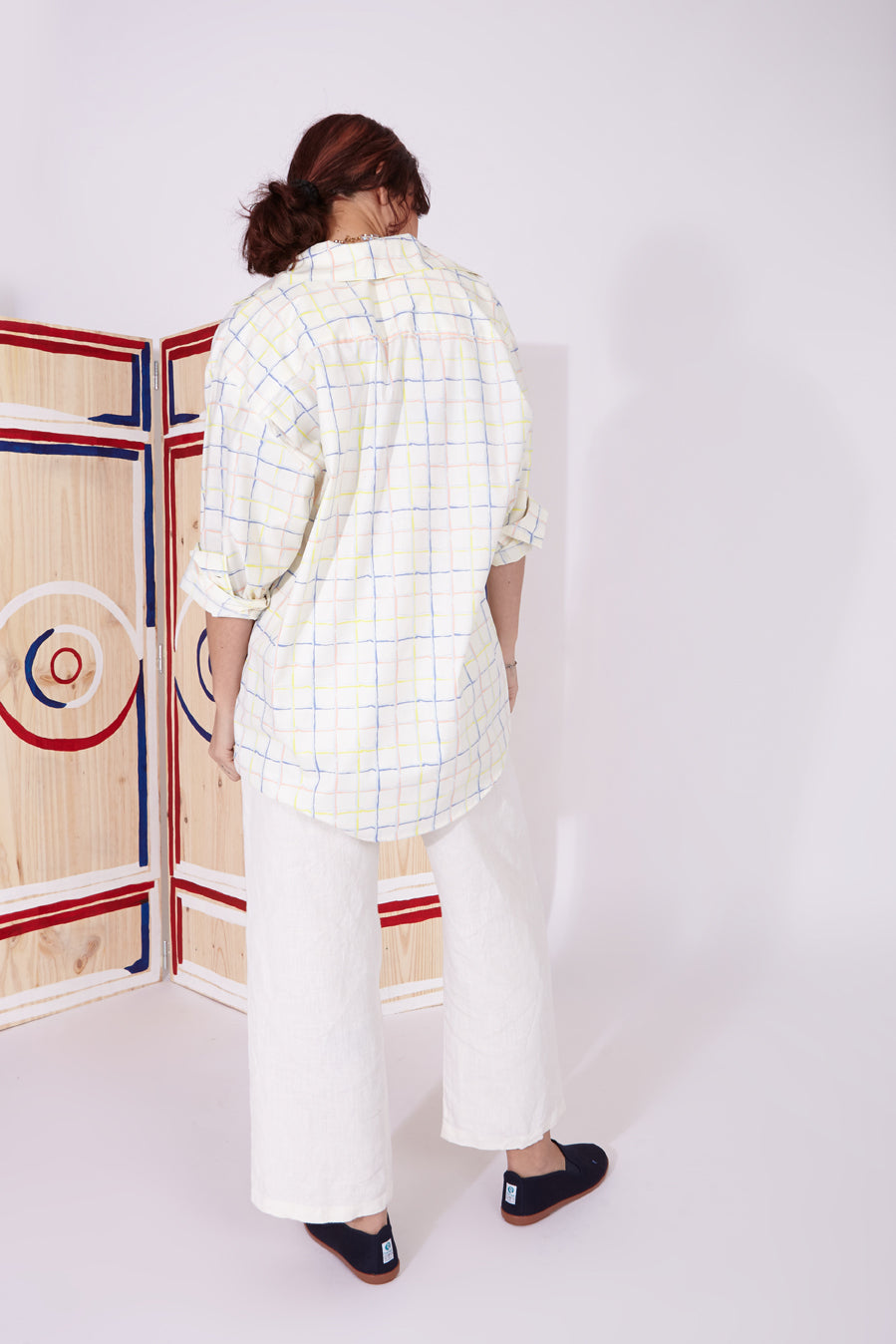 Kranidi - Painterly pastel check