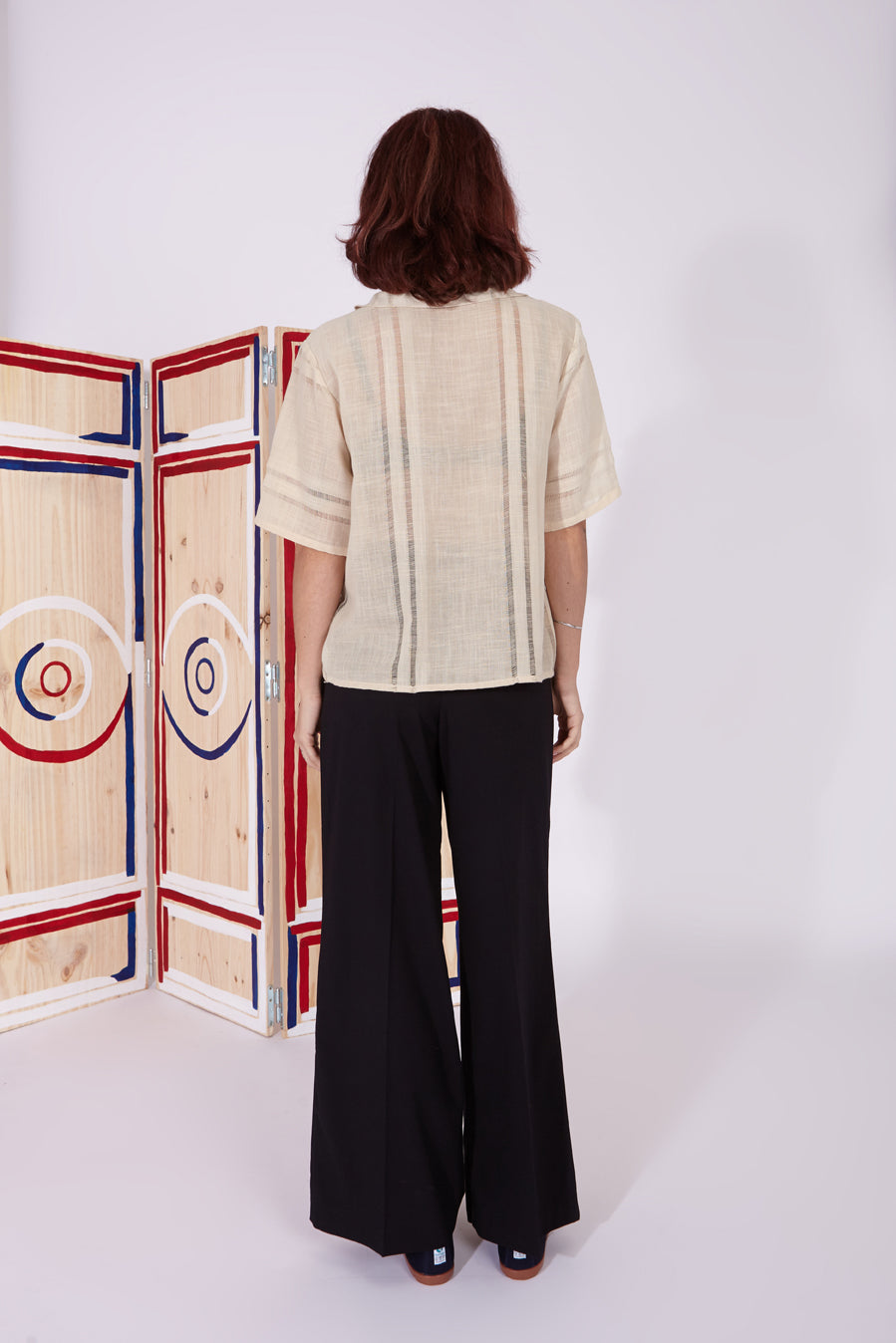 Paloma - Sand hemstitch