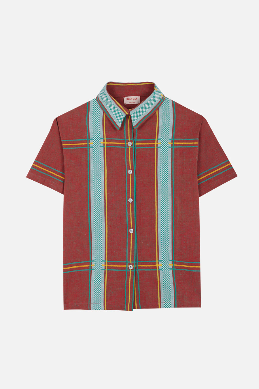 Paloma - Terracota check