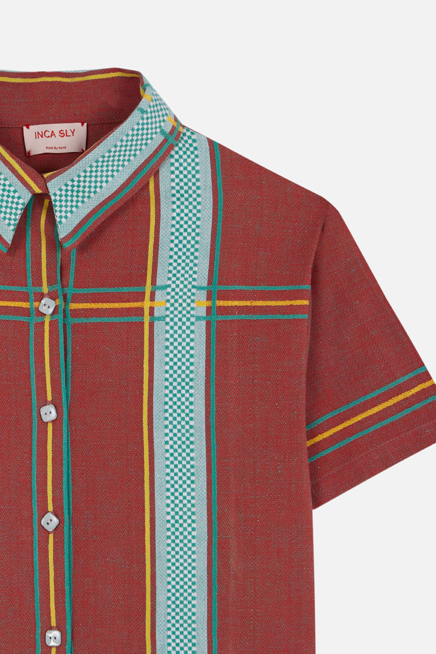 Paloma - Terracota check