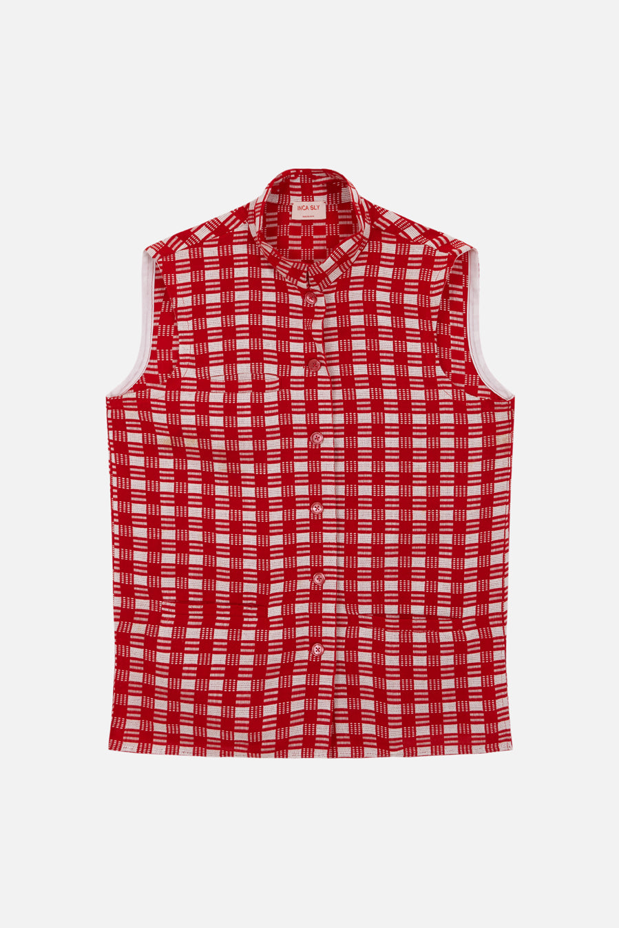 Rocha - Vest Masai red check