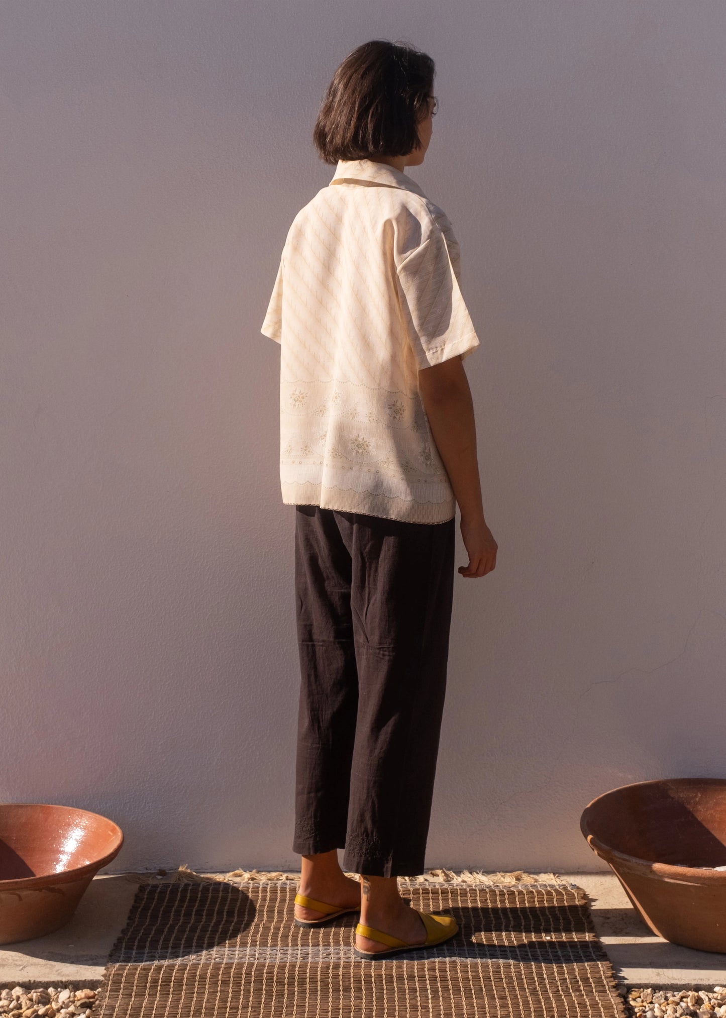 CAMISA MANGA CORTA FLOR TOSCANA