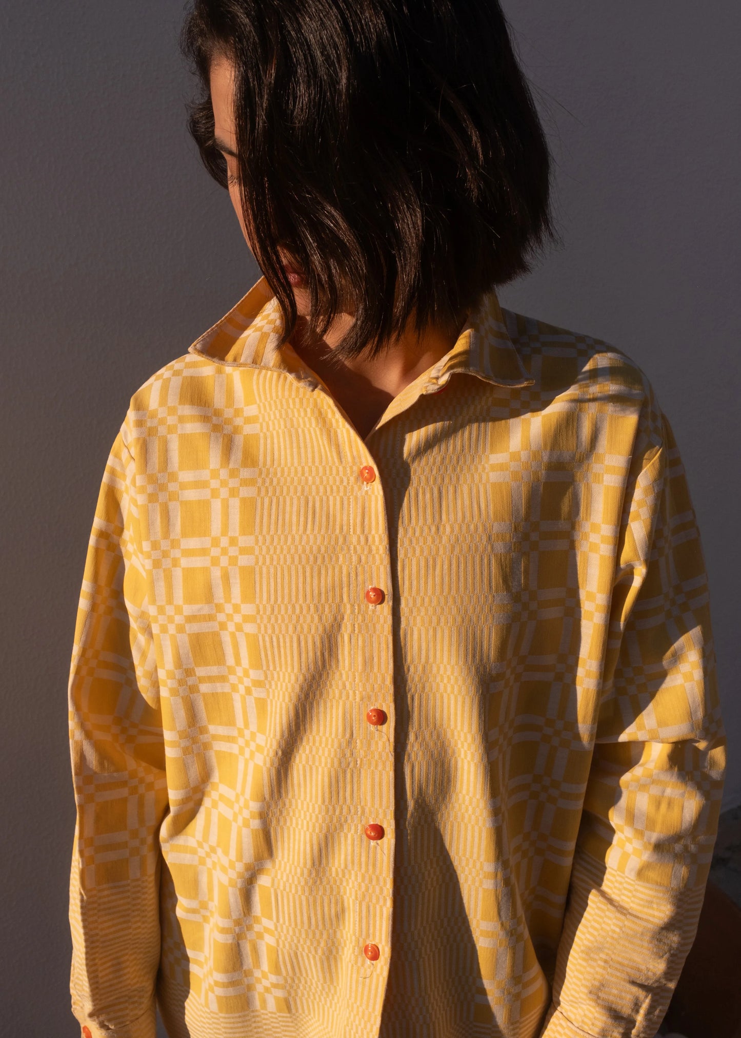 GOLDEN MULTI CHECK LONG SLEEVE SHIRT