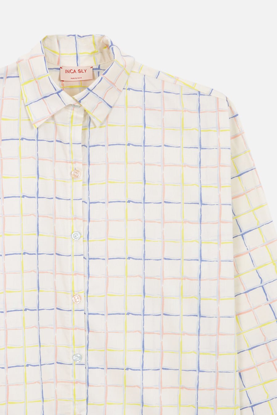 Kranidi - Painterly pastel check
