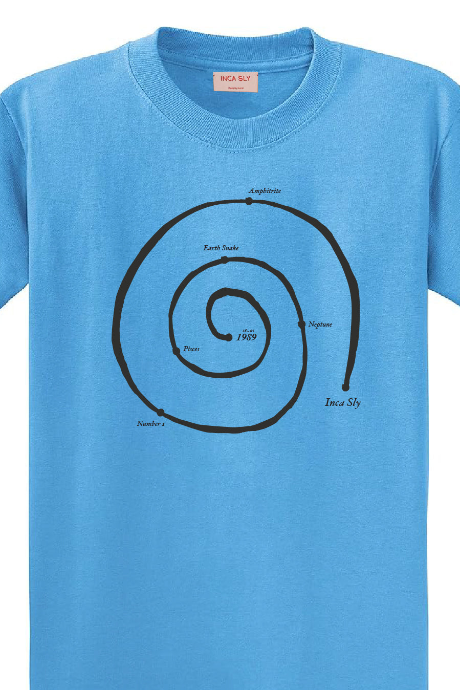Perfil Cósmico – Camiseta con carta personalizada