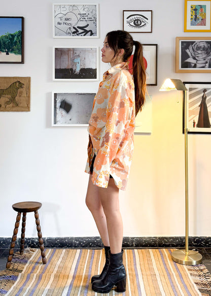 AUTUM POWER FLORAL LONG SLEEVE SHIRT
